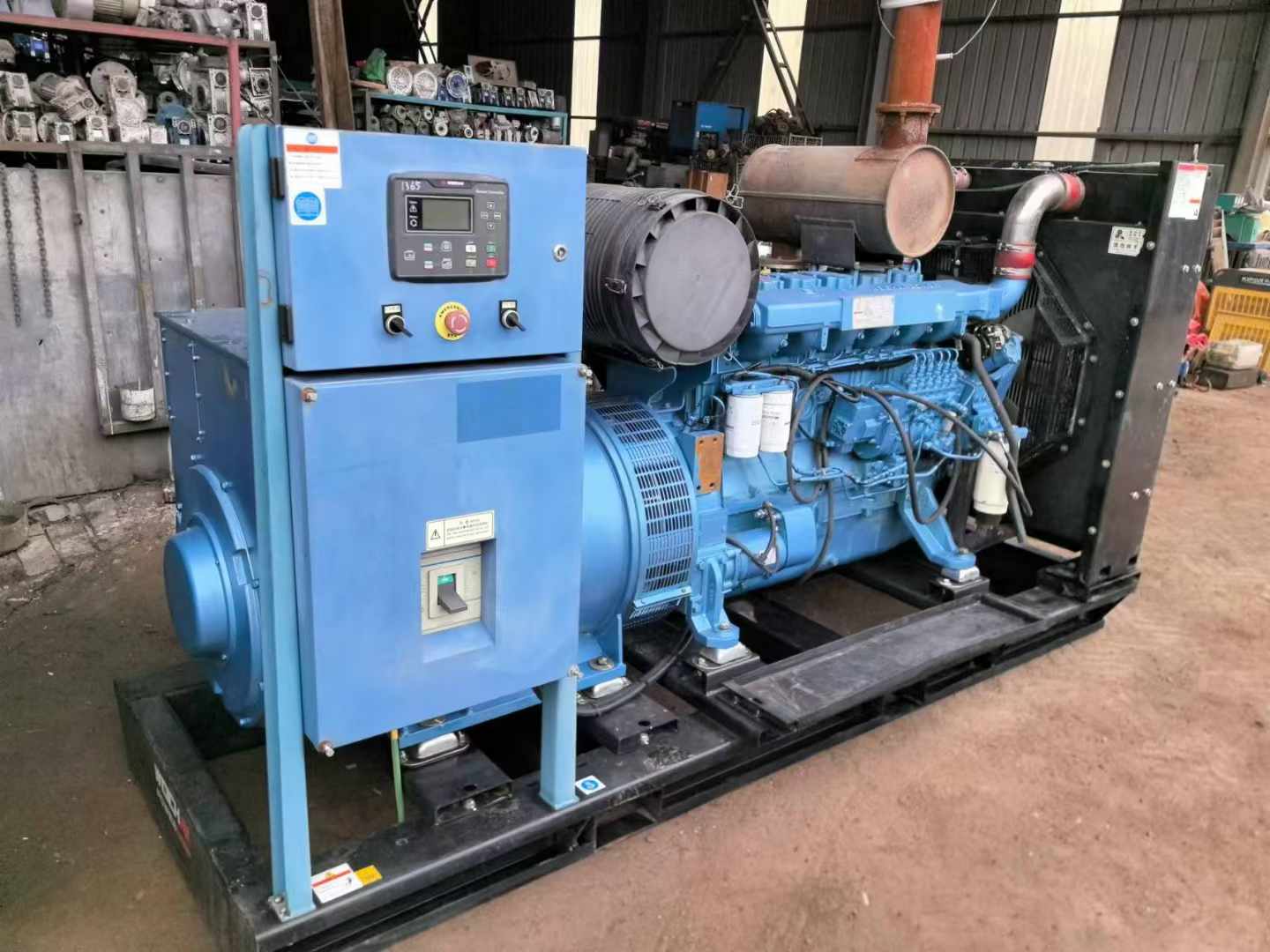 明光500kW 柴油发电机组可带动设备功率的计算公式是什么？