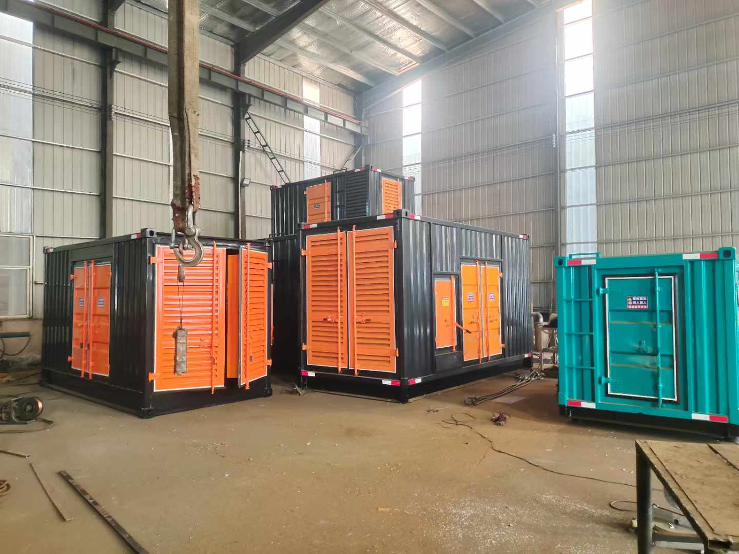 明光500kw柴油发电机组可以带动多少功率设备？